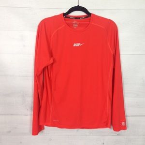 Nike Running Long Sleeve Dri- Fit Shirt
